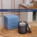 White Sage Sea Salt Candle | Cleansing Aromatherapy Scented Candle | Wood Wick Relaxing Beach Candle for Home | Energy Cleansing for Men & Women - Buy Online on GoSupps.com