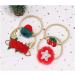 Floral Bow Headbands for Newborns and Baby Girls - Set of 8 (Christmas Edition) - Buy Online on GoSupps.com