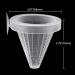 WEAVERBIRD 4PCS Aquarium Nematode Feeder Live Blood Worm Plastic Cone Cup Shape Basket Feeder for Feeding Fish with Suckers - Buy Online on GoSupps.com