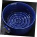Minkissy 3-Pack Shaving Cup Set | Ceramic Shaving Soap Bowl for Men | Blue Razor Bowl 11.5x11.5cm - International Shipping Available - Buy Online on GoSupps.com