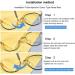 SSRDFU Glasses Nose Pads Set - 35 Pairs Non-Slip Silicone & Anti-Slip Repair Kit with Micro Screws - Perfect for Eyewear Comfort & Durability - Buy Online on GoSupps.com