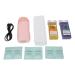 40W Roll-On Wax Kit Wax Roller Set with 2pcs 100ml Soft Wax Cartridge for Hair Removal (EU Plug 220V) 200g (1 Pack)