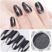 ANKROYU 1g/bottle Nail Mirror Powder Nail Glitter Nail Mirror Shining Powder Chrome Nail Powder Pigment Glitters Dust Nail Manicure DIY Nail Art Decoration - Buy Online on GoSupps.com