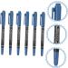 Beavorty 6pcs Eyebrow Marker Pen White Piercing Marking Pen Waterproof Makeup Maker Writing Brush Body 13.9x1.8cm Blue - Buy Online on GoSupps.com