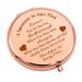 Sponsor Appreciation Gift Compact Makeup Mirror Addiction Recovery Gift Confirmation Sponsor Gifts AA Sponsor Gifts Thank You Gift for Women Pocket Makeup Mirror Christmas Birthday Gifts