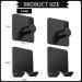 Beekeg Stainless Steel Towel Holder Set - No Drill Including Razor Brackets & Universal Wall Hooks for Bathroom Bedroom Kitchen - Buy Online on GoSupps.com