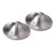 The Original Silver Nursing Cups - Nipple Shields for Nursing Newborn - Newborn Essentials Must Haves - Soothe and Protect Your Nursing Nipples-999k Regular Size