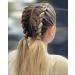 613# Blonde Braiding Hair Extensions - 24 Inches, Synthetic Fiber, 100g/bundle (3 Bundles/Pack) for Women - Buy Online on GoSupps.com
