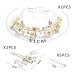 7-Piece Wedding Crystal Hair Needle & Pearl U Clip Adjustable Headband & Hair Jewelry for Weddings Birthdays Parties & Beach Celebrations - Buy Online on GoSupps.com