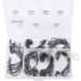 UCEC Fishing Hooks 100pcsbox Offset Wide Gap 2X Strong Worm Hooks for Bass Trout - Sizes 1-50 - Buy Online on GoSupps.com