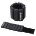 Weight cuffs in the 2 Set 2x460g / 2x900g wrist ankle weights adjustable portable wristweights foot joint weights for hiking jogging gymnastics yoga running boxing muscle building 2x 900g black