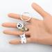 Ensianth Dog Keychain | Perfect Gifts for Dog Lovers | Puppy Paw Print Keyring for Dog Owners - Buy Online on GoSupps.com