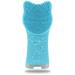 Vraiko Mia Facial cleaning brush waterproof rechargeable facial cleaning brush with soft silicone and adjustable sound vibration for deep cleaning and gentle peeling (sky blue)