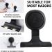 LEVERLOC Suction Cup Shower Razor Holder Shower Razor Hooks for Bathroom 2 Pack Black Black Suction Razor Holder - Buy Online on GoSupps.com