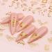 3D Metallic Gold Nail Stickers for Acrylic Nails - Self Adhesive Decals with Flowers, Leaves, and Lines - 12 Styles - Nail Art Supplies for Women, Girls, Kids - Buy Online on GoSupps.com