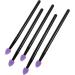 FOMIYES 5pcs Silicone Eyeshadow Brush Makeup Brush Sponge Eyeshadow Brush Eye Cosmetic Brush Simple Suite Purple - Buy Online on GoSupps.com