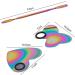 Bodhi2000 Nail Art Palette Set | Stainless Steel Heart Butterfly Color Mixing Plate for Manicure & Nail Art Display - Buy Online on GoSupps.com