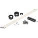 Gardus RLE202 LintEater Rotary Dryer Vent Cleaning System - Removes Lint & Extends Up to 12ft - Includes 4 Flexible 3ft Rods - White/Grey/Black - Buy Online on GoSupps.com