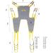 Transfer Nursing Sling Toileting Sling Lifter Equipment with Head Support Bariatric Handicap Lift Sling Universal Lift Sling Transfer Belt - Buy Online on GoSupps.com