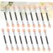 FOMIYES 150 Pcs Beauty Sponge Double Ended Sponge Applicator Eyeshadow Applicator Makeup Tools Smudge Stick 8x1cmx3pcs Pinkx3pcs - Buy Online on GoSupps.com