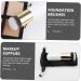 minkissy Professional Makeup Portapotty Make up Brushed Reuseable Short Makeup Brush Powder Foundation Brush Makeup Brush Travel Round Head Velvet Bag Cosmetic Chubby Pier Powder Brush Wood - Buy Online on GoSupps.com