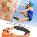 TBET Hand Ascender Rope Clamp - Right-Handed Climbing Equipment for 8mm-13mm Rope | Durable Climbing Handle in Green/Orange/Gray - Buy Online on GoSupps.com