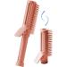 Hair Root Retractable Hair Volumizing Styling Tool 2-in-1 Curling Comb Curlers on Top of Head Retractable Curling Comb Grip Hair Root Volume Hair Styling Tools for Home Travel Pink - Buy Online on GoSupps.com