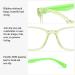 kurkip Blue Light Blocking Silica Glasses for Kids Children's Computer Glasses for Age 4-13 Unbreakable Frame Anti-Blue Ray Glasses With Case Anti UV400 & Eyestrain Green - Buy Online on GoSupps.com