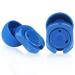 Timoofox Ear Plugs for Noise Reduction-3 Pairs of Reusable Hearing Protection in S/M/L for Sleep Snoring Concerts Work-Blue