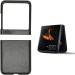 Folding Phone Cover - Scratch-Resistant Black Leather Grain Protective Case for Smartphones - International Shipping Available - Buy Online on GoSupps.com