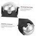 Portable Ice Steel Massage Device | Inoomp Hot & Cold Muscle Relaxer | Handheld Cryotherapy for Deep Tissue Relief - Buy Online on GoSupps.com