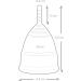 Buy Menstrual Cups Size L - Comfortable & Eco-Friendly Period Solutions for Women | International Shipping Available - Buy Online on GoSupps.com