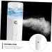 BELLIFFY 1pc Hydrating Instrument Mini Mister Electric Mist Sprayer Face Steamer Cool Facial Mister White Abs - Buy Online on GoSupps.com
