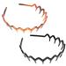 Minkissy Zigzag Hair Ties - 2 Piece Anti-Slip Plastic Hair Accessories for Women & Girls - Buy Online on GoSupps.com