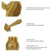 Meridian Massage Brush - Handheld Muscle Tension Relief Gua Sha Tool for Legs Back Hands & Feet | International Shipping - Buy Online on GoSupps.com