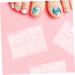 Beavorty 20 Sheets Nail Glue For Acrylic Nails Press Adhesive Tabs Nail Stickers False Nails For Big Toe High Quality Gummed Paper - Buy Online on GoSupps.com