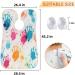 Colorful Handprints Beard Bib Apron - Best Beard Hair Catcher for Men | Perfect Father's Day & Anniversary Gifts | Includes 2 Suction Cups - Buy Online on GoSupps.com