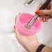Makeup Brush Cleaner Mat Silicone Makeup Brush Cleaner Bowl Portable Divided Drying Compact In Size Makeup Brush Cleaner Effortlessly Cleaning Clean Dry Storage Makeup Brush Cleaning Bowl Pink - Buy Online on GoSupps.com