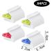 4-Piece Set of Toothpaste Squeezer Toothpaste Roller Squeezer Toothpaste Dispenser Tube Squeezer Toothpaste Press Toothpaste Holder Toothpaste Holder Cosmetic Oil Squeezer (Green Blue Red) - Buy Online on GoSupps.com