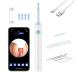 2024 Ear Wax Removal Pro Ear Cleaner with Camera Earwax Removal Kit with Light Electric Ear Wax Removal Tool Ear Cleaner. (White)