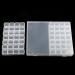 MULAIDI 56 Grids Jewelry Box DIY Drill Box Nail Art Organizer For Bead Storage For Case For Rings Multifunction Independent Storage Box 56-grid Jewelry Box Crystal Bead Organizer Color - Buy Online on GoSupps.com