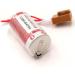 Buy 2-Pack ER17/33 PLC Battery with JAE 2.5mm Plug - Compatible with 3G2A9-BAT08 & C500-BAT08 | 1600mAh 3.6V | International Shipping - Buy Online on GoSupps.com
