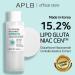 APLB Glutathione Niacinamide Facial Toner - 15.2% LIPO GLUTA NIAC CEN | Korean Skincare for Moisture Revitalization & Improved Skin Texture - Buy Online on GoSupps.com