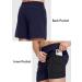 BALEAF Men's 5 Inch Swim Trunks with Compression Liner, Quick Dry 2-in-1 Shorts, Large - Dark Blue - Buy Online on GoSupps.com