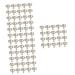 COHEALI 800 Sets Diamond Stud Rivets Crystal Decor Scrapbook Accessories Luggage Leather Parts Rivet