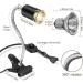 Zjrung 50W Turtle Heat Lamp - Rotatable UVA/UVB Reptile Terrarium Light with Clip & Temperature Tester for Turtles Lizards Snakes & Spiders - Buy Online on GoSupps.com