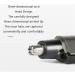 Buy Nose and Ear Hair Trimmer - Rechargeable Hypoallergenic Stainless Steel Easy to Clean Gray | International Shipping Available - Buy Online on GoSupps.com