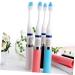 Partykindom Portable Electric Toothbrush - Waterproof & Battery-Operated Sound Vibration Accessories Stylish Pink Design for Ultimate Oral Care - Buy Online on GoSupps.com