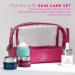 ELLA & JO Travel Size Skin Care Set: Mini Routine for Glowing Skin On-the-Go. Includes: Cleansing Balm Hyaluronic Serum SPF 30 Moisturiser Night Cream (15ml) and Luxury Travel Bag - Buy Online on GoSupps.com