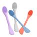 Silicone Face Mask Brush for Gentle Exfoliating & Mask Application - Orange/Dark Blue - Buy Online on GoSupps.com